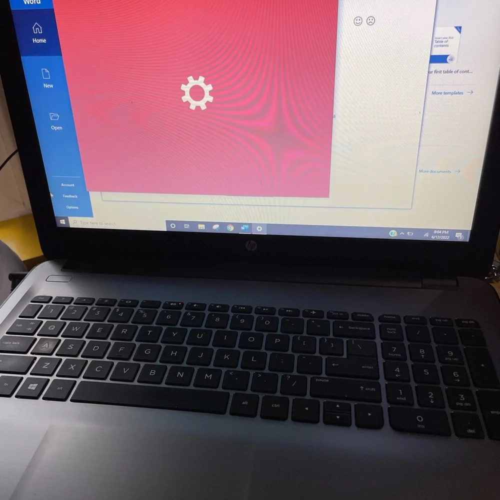 HP laptop